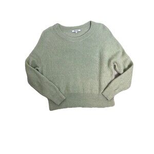 Madewell Wool /Alpaca Crewneck Sweater , Green Size M EUC